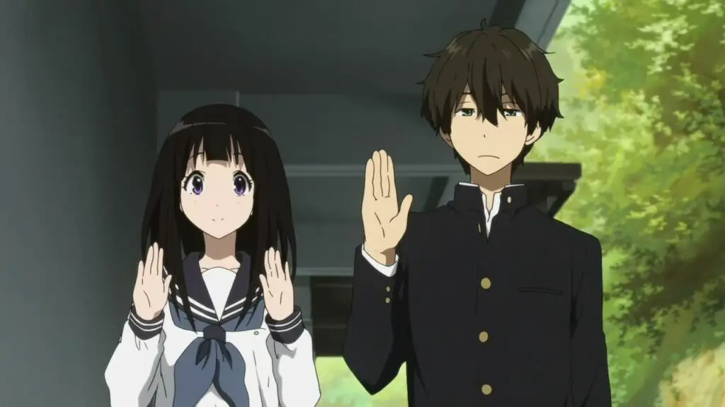 Hyouka - Anime Where The Main Character Is Smart But Lazy